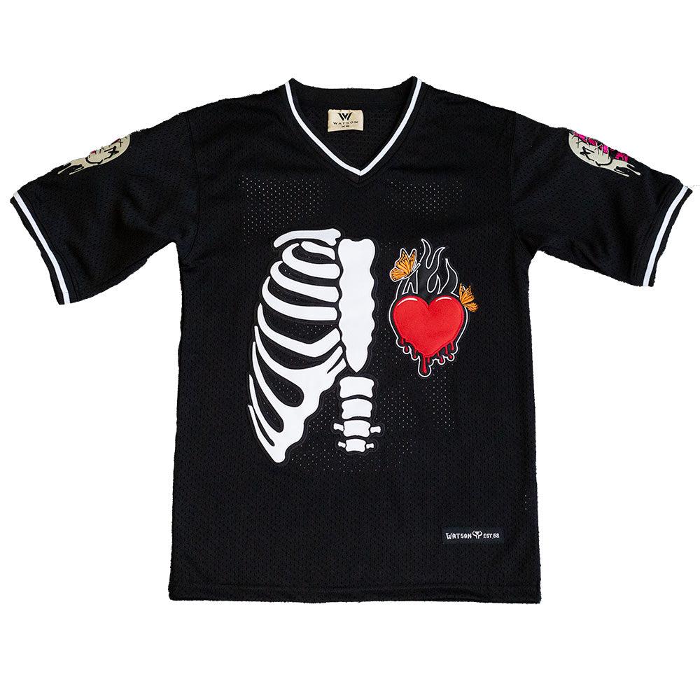 WATSON FIRE IN MY HEART BATTING PRACTICE PULLOVER BASEBALL JERSEY - Allstarelite.com