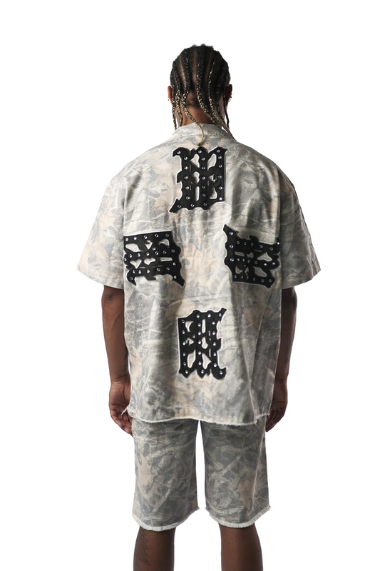 WATSON CAMO DENIM WORK SHIRT