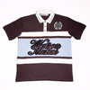 WATSON STUDIOS STAR EMBELLISHED POLO (BROWN)