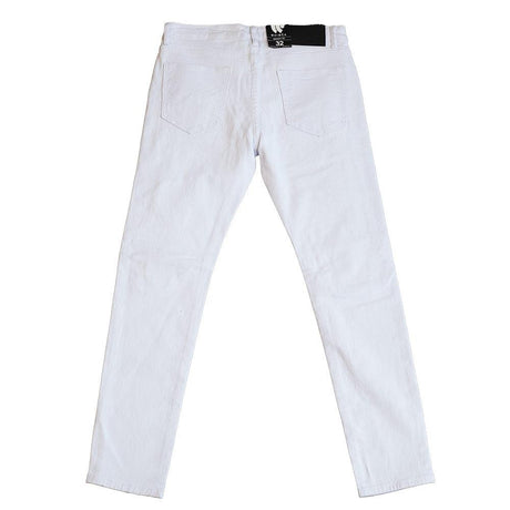 WHITE MOTO STYLE PANTS - Allstarelite.com