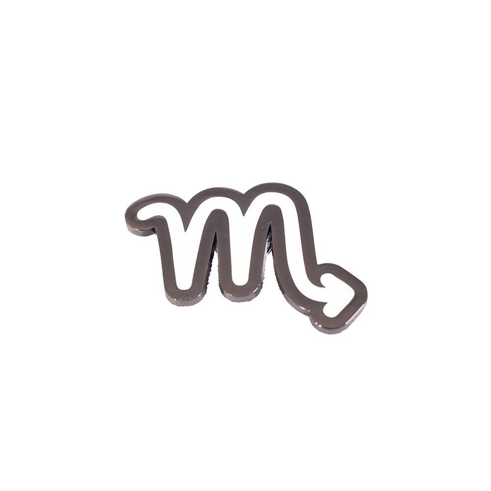 WHITE SCORPIO PIN - Allstarelite.com