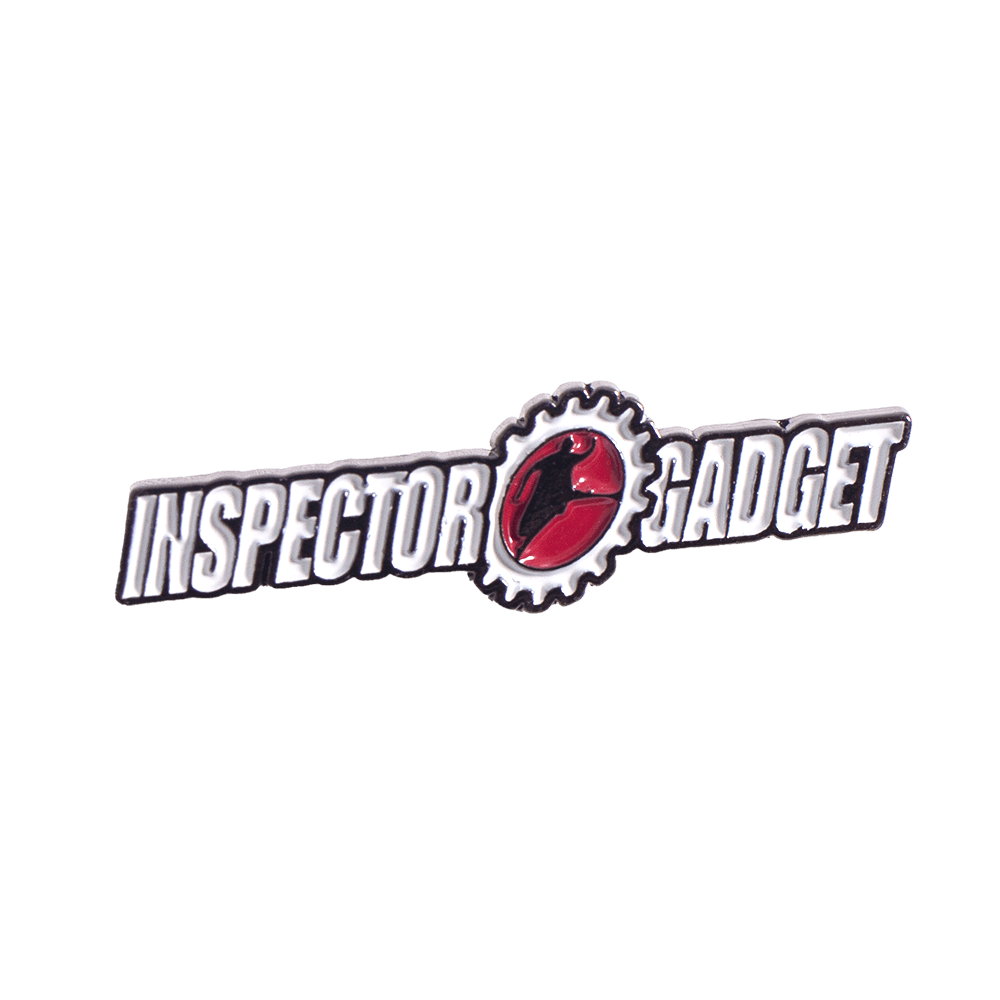 WHITE/MAROON INSPECTOR GADGET PIN - Allstarelite.com