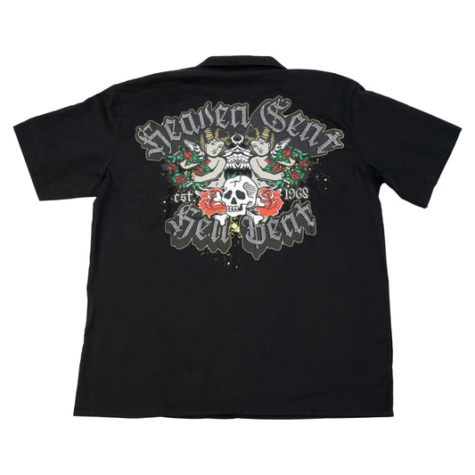 WATSON HELL BENT WORK SHIRT (BLACK)