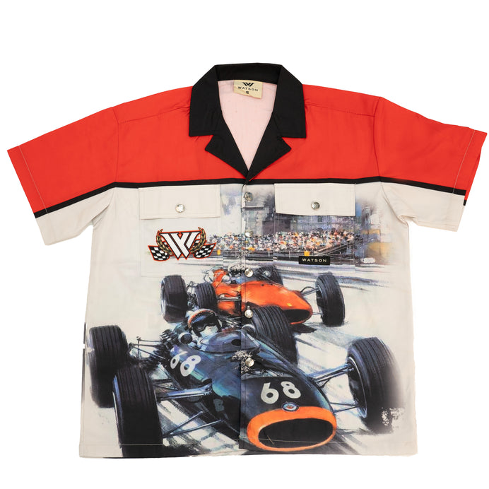 WATSON WORLD CHAMPION TEAM SILK SHIRT (RED)