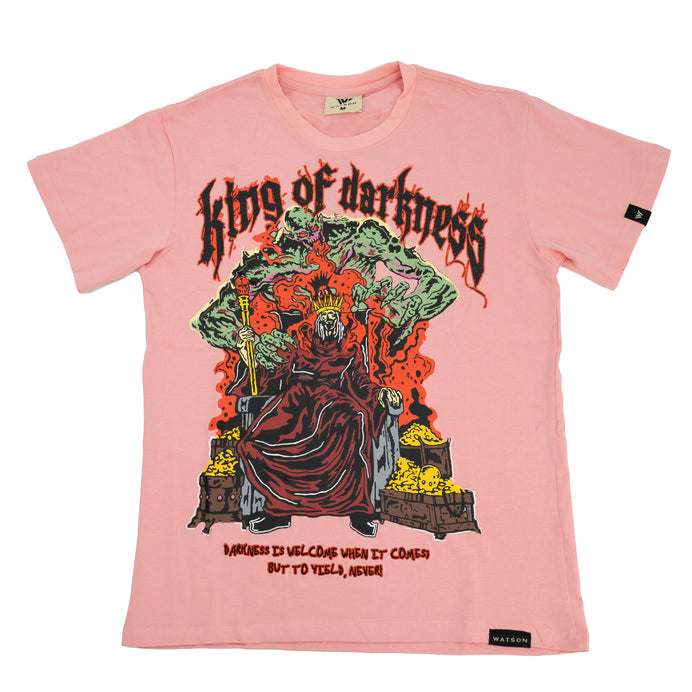 WATSON KING OF DARKNESS TSHIRT (PINK)