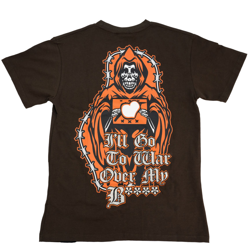 WATSON ILL GO TO WAR T-SHIRT (CHARCOAL)