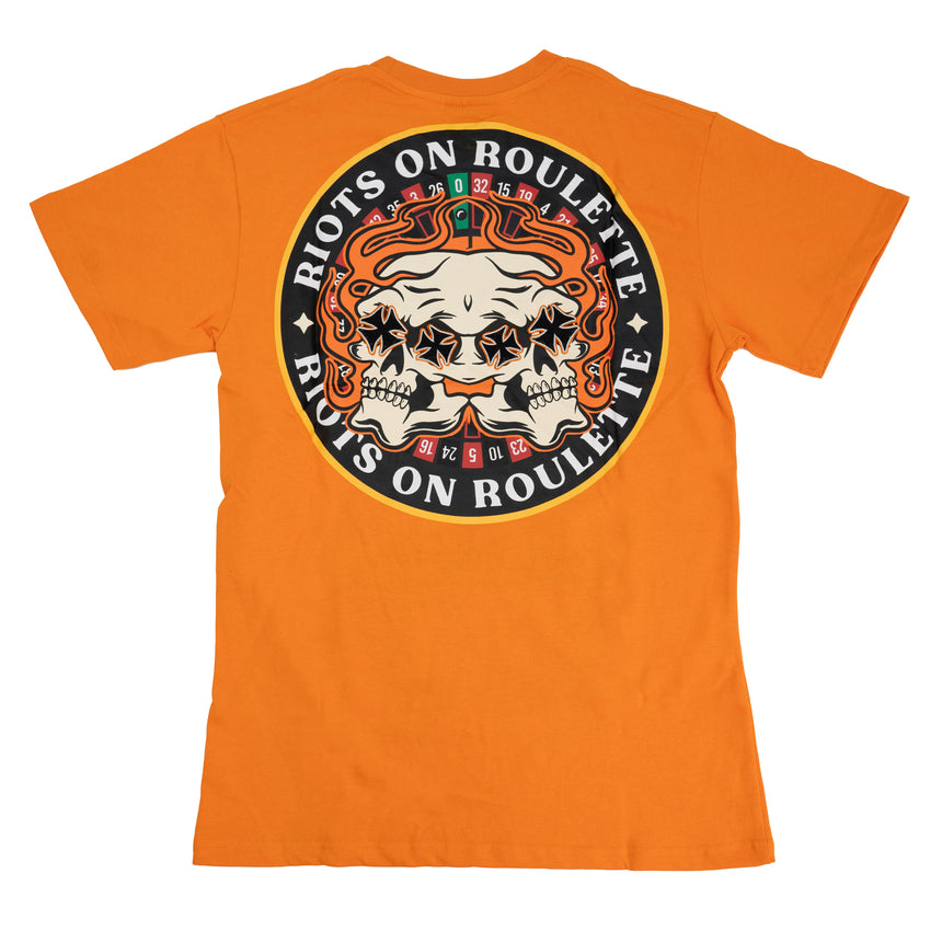WATSON RIOTS ON ROULETTE T-SHIRT (ORANGE)