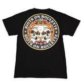WATSON RIOTS ON ROULETTE T-SHIRT (BLACK)