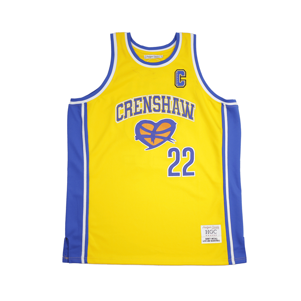 YELLOW CRENSHAW MCCALL JERSEY - Allstarelite.com