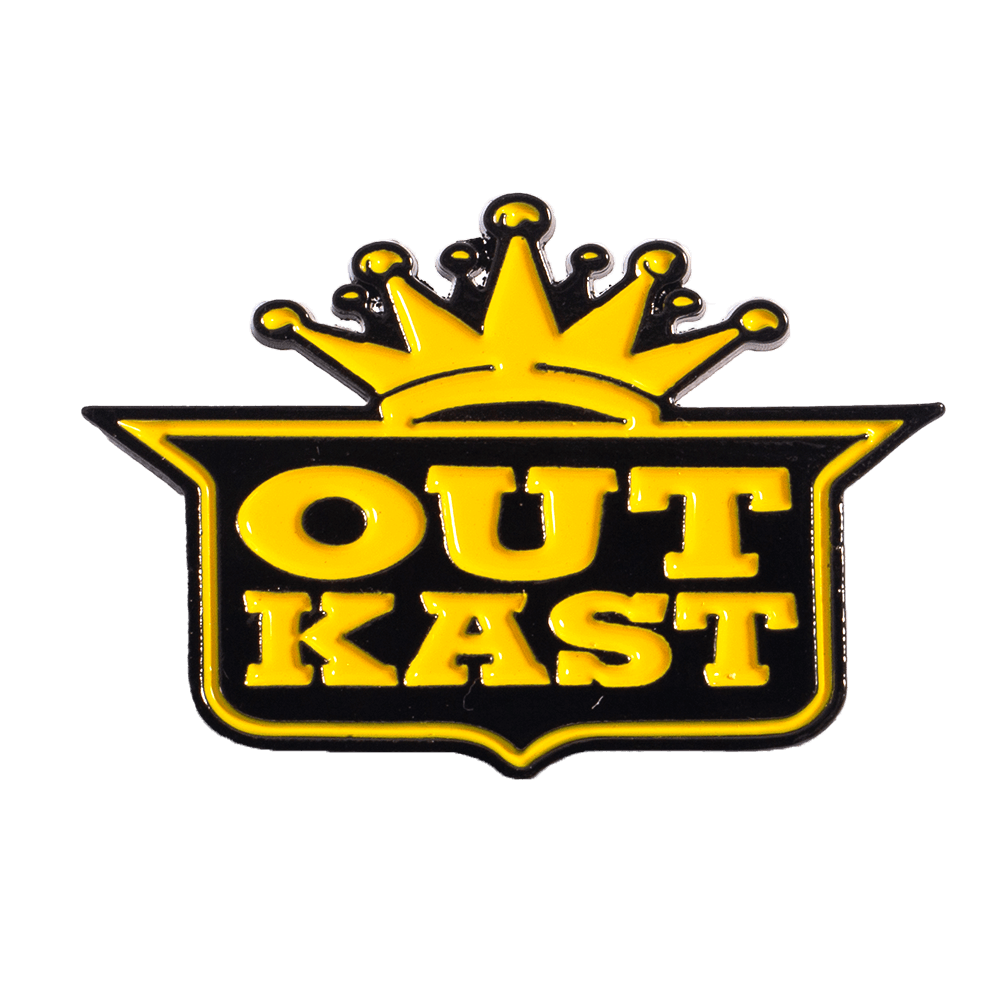 YELLOW/BLACK OUTKAST PIN - Allstarelite.com