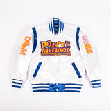 YOUTH DBAM SATIN JACKET WHITE - Allstarelite.com