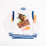 YOUTH DBAM SATIN JACKET WHITE - Allstarelite.com