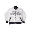 YOUTH DEAD PRESIDENTS SATIN JACKET WHITE - Allstarelite.com