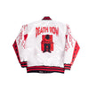 YOUTH DEATHROW SATIN JACKET WHITE - Allstarelite.com