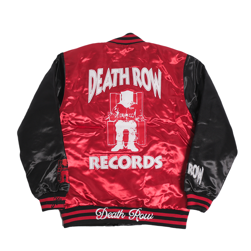 DEATH ROW RECORDS SATIN JACKET (RED)