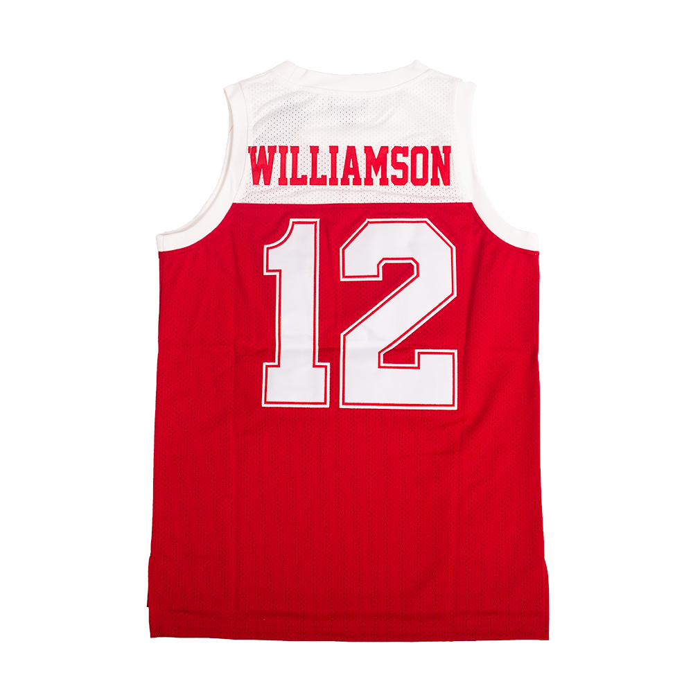 ZION WILLIAMSON RED HIGH SCHOOL BASKETBALL YOUTH JERSEY - Allstarelite.com