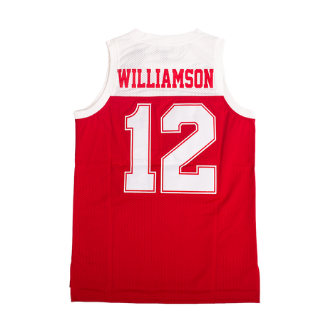 ZION WILLIAMSON RED HIGH SCHOOL BASKETBALL YOUTH JERSEY - Allstarelite.com