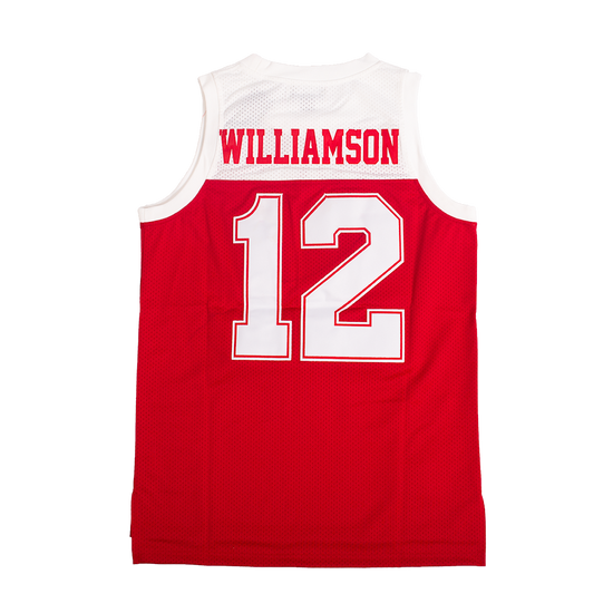 ZION WILLIAMSON RED HIGH SCHOOL BASKETBALL YOUTH JERSEY - Allstarelite.com