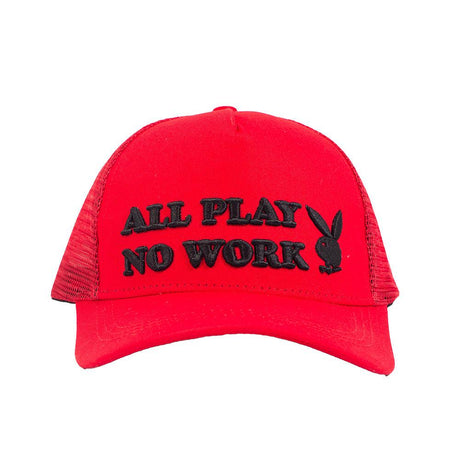 ALL PLAY NO WORK TRUCKER HAT - Allstarelite.com