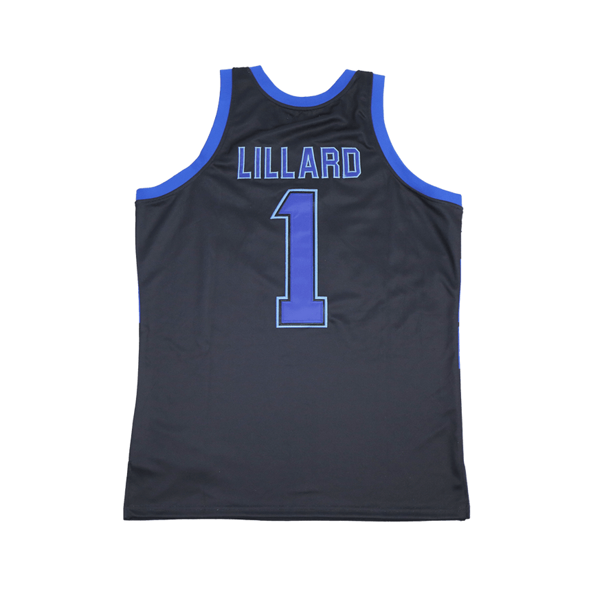 DAMIAN LILLARD ALTERNATE BASKETBALL JERSEY BLACK - Allstarelite.com