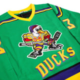 MIGHTY DUCKS GOLDBERG HOCKEY JERSEY GREEN - Allstarelite.com