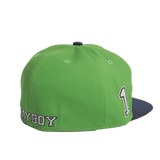 PLAYBOY ARGYLE GREEN FITTED HAT - Allstarelite.com