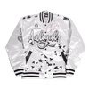 AALIYAH SATIN JACKET WHITE - Allstarelite.com