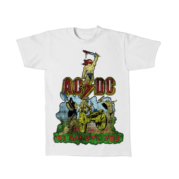ACDC WE SALUTE YOU TSHIRT - Allstarelite.com