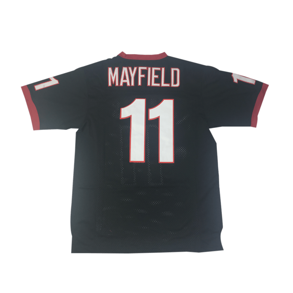 Baker Mayfield Black High School Football Jersey - Allstarelite.com
