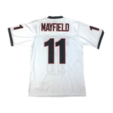 Baker Mayfield White High School Football Jersey - Allstarelite.com