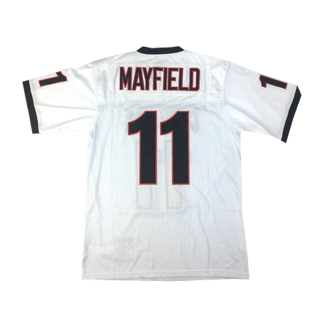 Baker Mayfield White High School Football Jersey - Allstarelite.com