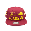 Bel-Air Academy Maroon Collage Snapback Hat - Allstarelite.com