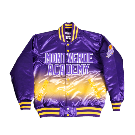 Ben Simmons Montverde Academy High School Basketball Purple Satin Jacket - Allstarelite.com