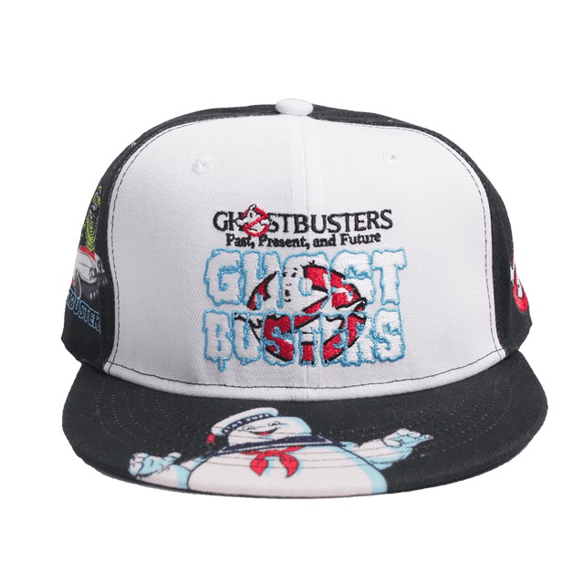 BLACK GHOSTBUSTERS FITTED HAT - Allstarelite.com