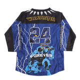 BLACK PANTHER HOCKEY JERSEY IN PURPLE - Allstarelite.com