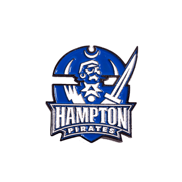 BLUE HAMPTON PIRATES PIN - Allstarelite.com