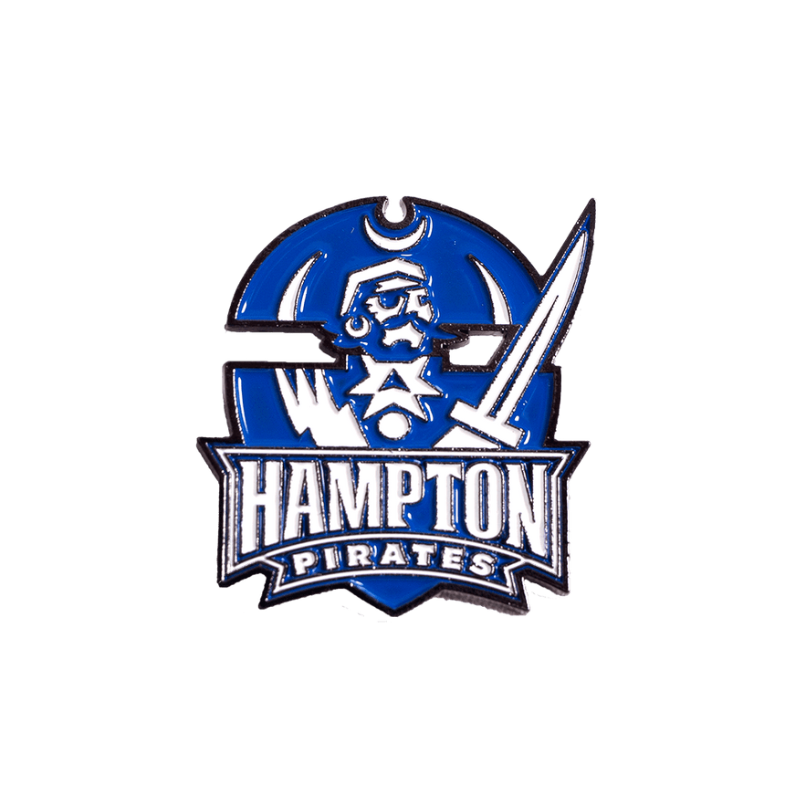 BLUE HAMPTON PIRATES PIN - Allstarelite.com
