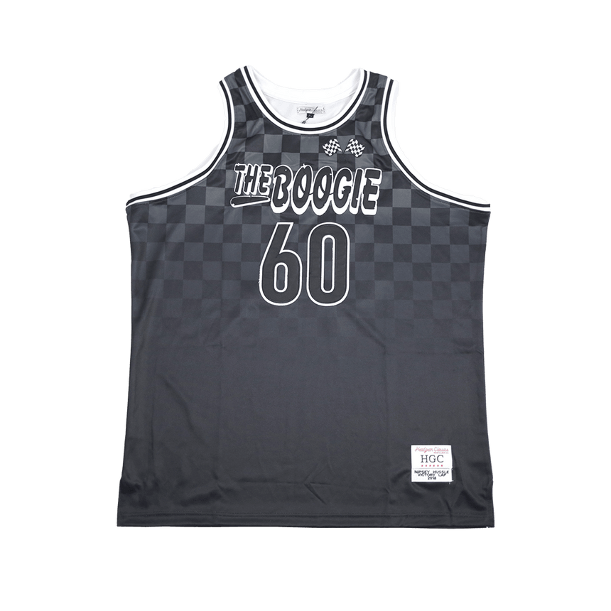 BOOGIE NIPSEY HUSSLE BLACK BASKETBALL JERSEY - Allstarelite.com