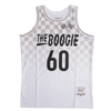 BOOGIE NIPSEY HUSSLE WHITE BASKETBALL JERSEY - Allstarelite.com
