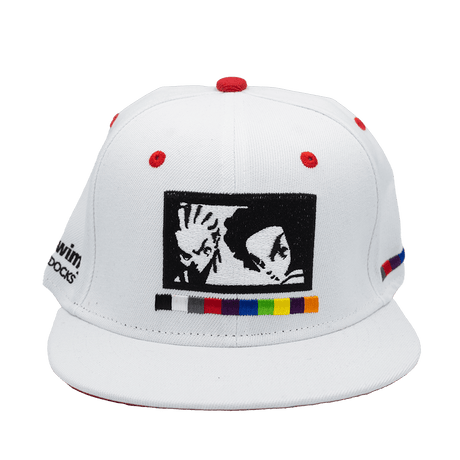 BOONDOCKS WHITE ADULT SWIM FITTED HAT - Allstarelite.com