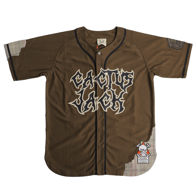 BRAND X CACTUS JACK YOUTH OLIVE BASEBALL JERSEY - Allstarelite.com