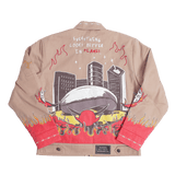 BRAND X CHICAGO FLAMES WORK YOUTH JACKET - Allstarelite.com