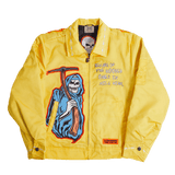 BRAND X DENVER BEWARE OF THE HOODED WORK JACKET - Allstarelite.com