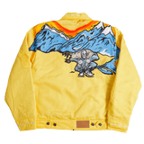 BRAND X DENVER BEWARE OF THE HOODED WORK JACKET - Allstarelite.com