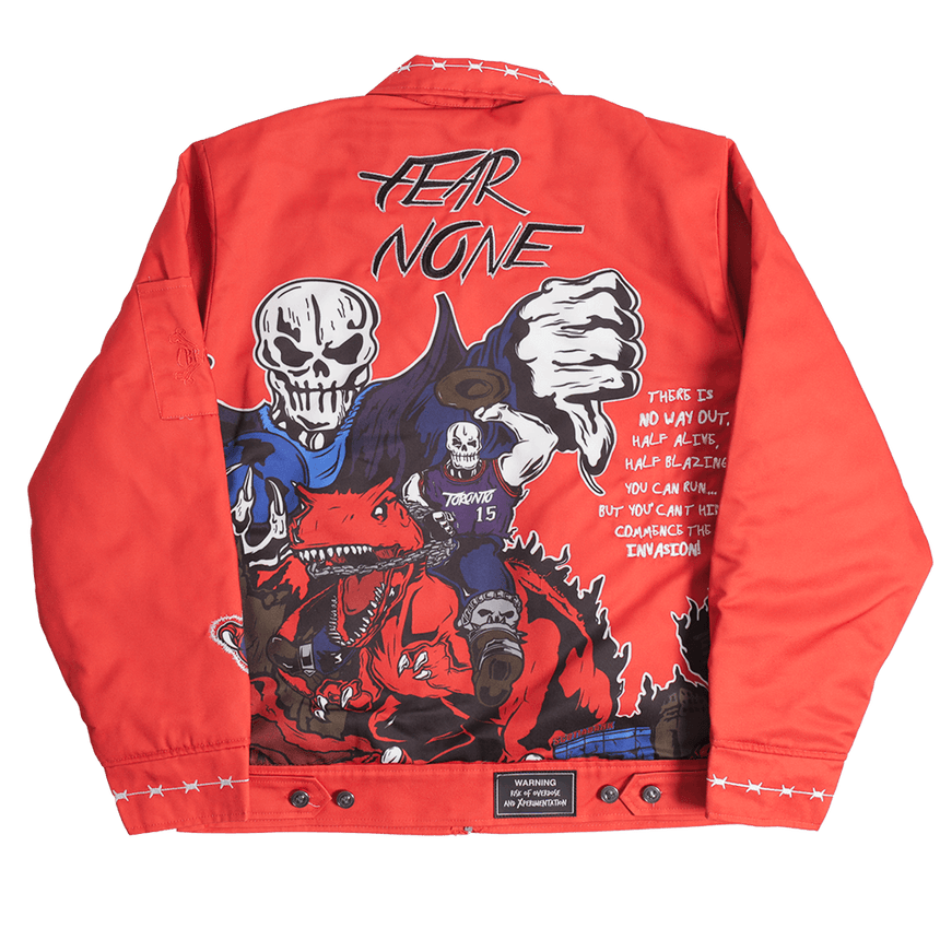 BRAND X FEAR NONE IN TORONTO WORK YOUTH JACKET - Allstarelite.com