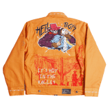 BRAND X ITS HOT IN THE VALLEY WORK YOUTH JACKET - Allstarelite.com
