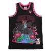 BRAND X JUICE WRLD 999 BLACK BASKETBALL JERSEY - Allstarelite.com