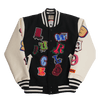 BRAND X JUICE WRLD FIGHTING DEMONS VARSITY JACKET - Allstarelite.com