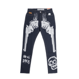 BRAND X SHOT ALL TO PIECES LIGHT WASH DENIM - Allstarelite.com