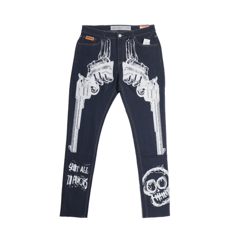 BRAND X SHOT ALL TO PIECES LIGHT WASH DENIM - Allstarelite.com